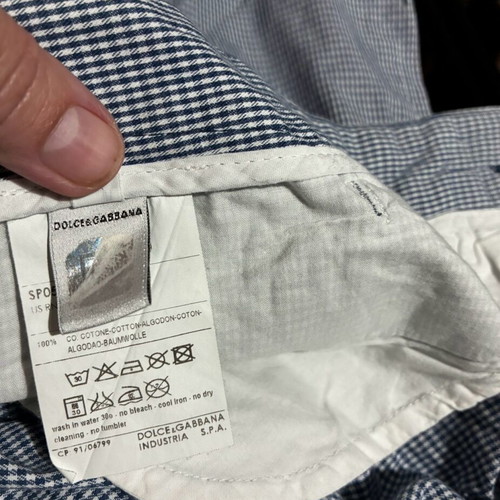 Dolce&Gabbana capri like new, size M 38 10, blue