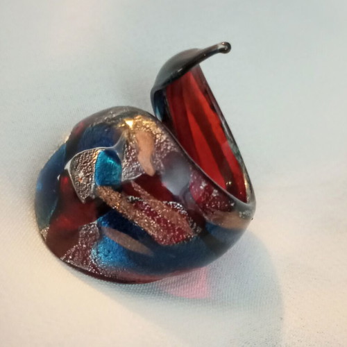 Murano ring like new, size 55-56