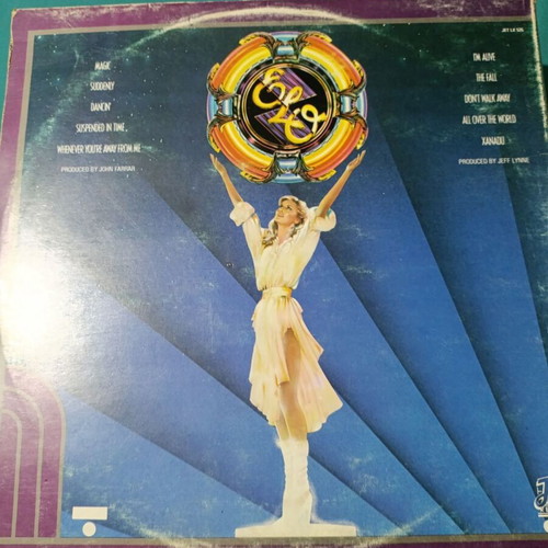 Xanadu vinyl record featuring Electric Light Orchestra and Olivia Newton-John