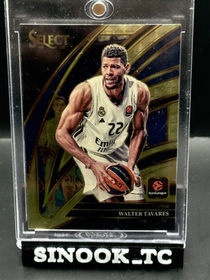 Walter Tavares Gold Vinyl Prizms 1/1 Select Euroleague 2025-26