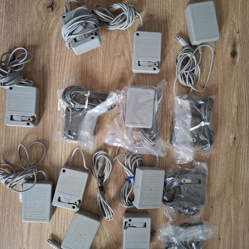 Original Nintendo Japanese chargers bundle like new for 3DS and variants