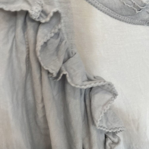 Blouse made of organic cotton, like new, gray color