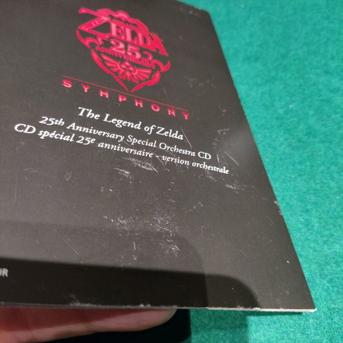 The Legend of Zelda 25 Anniversary Special Orchestra CD like new