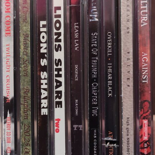 Heavy Metal CD collection, 23 albums