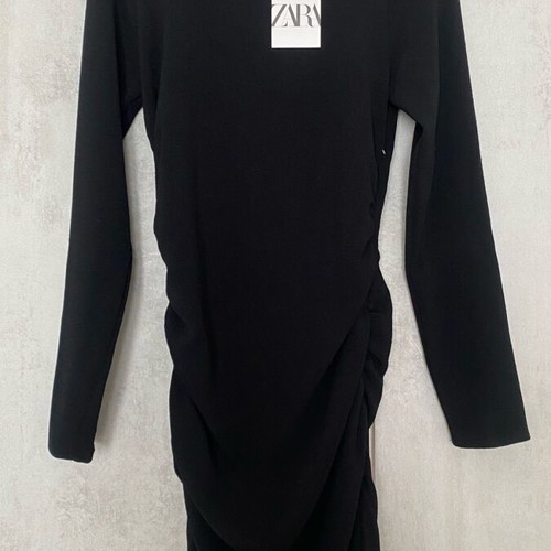 ZARA mini dress black size M, new