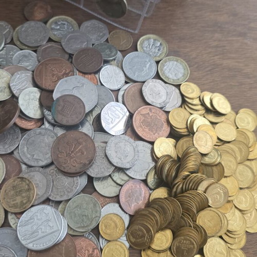 Lot of world coins used, 1900's+