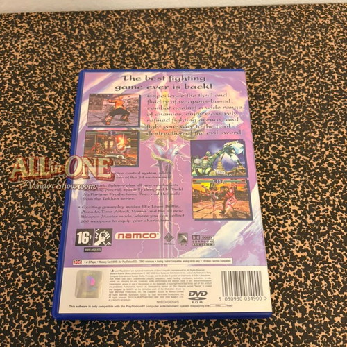 Soulcalibur II PlayStation 2 game, used