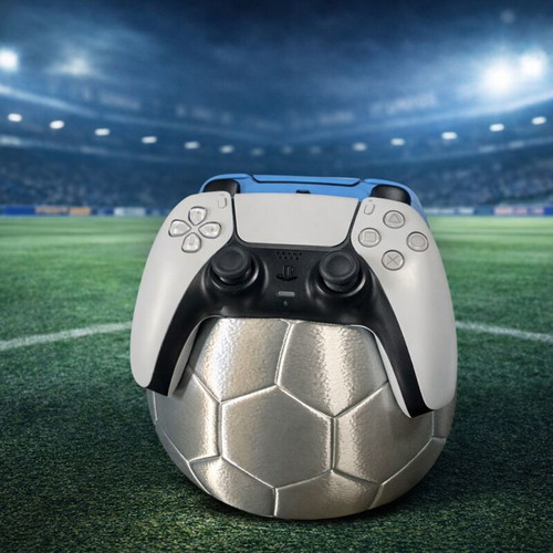 EA FC Ball Stand for 2 PS5 Controllers new, 3D printed
