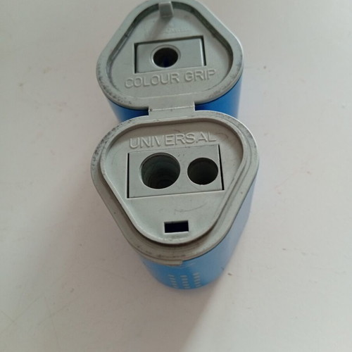 Faber Castell 3-in-1 pencil sharpeners used with case