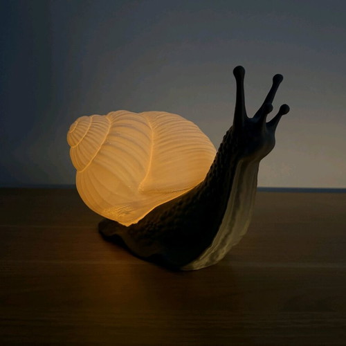3D Printed Snail Lamp new