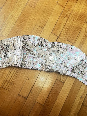 Bubblegun women's sequin top size S