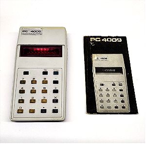 Συλλεκτική Αριθμομηχανή/Κομπιουτεράκι Interton PC 4009 Taschenrechner Γερμανία, 1975