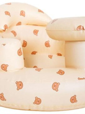 Inflatable Baby Seat Bear Design like new, PVC