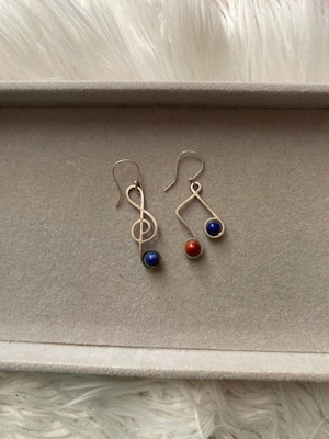 Handmade women's earrings made of 925 silver like new