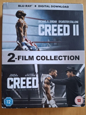 Creed συλλογή 2 ταινιών Blu-ray σαν καινούργιο, δράσης, υπότιτλοι