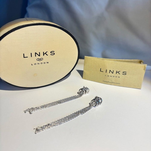 Links of London Silver Tassel Earrings new, 925 sterling silver