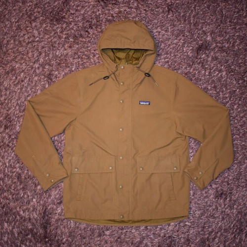 Patagonia men jacket size M like new, brown