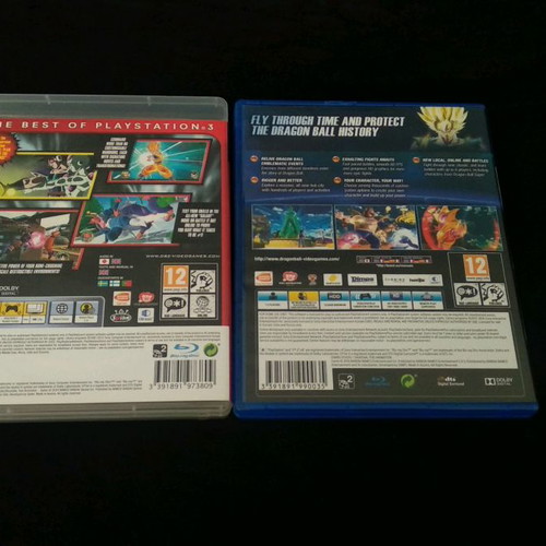 Dragon Ball Games like new for Sony PlayStation