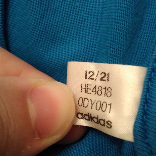 Adidas men's summer t-shirt XL like new, white and blue