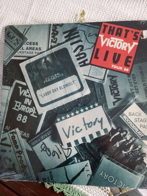 Victory That's Victory Live metal like new