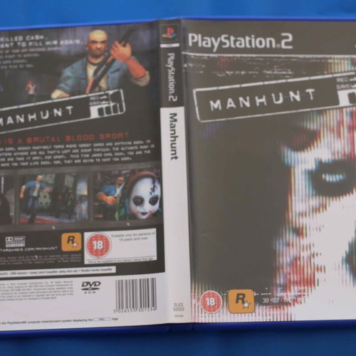 Manhunt PlayStation 2 like new, UK, complete