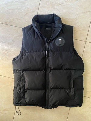 Trapstar Puffer Down Vest new, size Large, black
