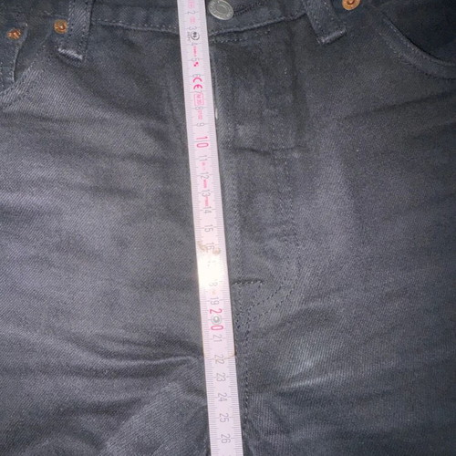 Levi’s 501 men’s jeans used, black, size 34x32