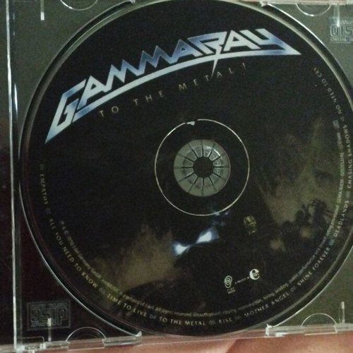 Gamma Ray To The Metal CD like new, metal