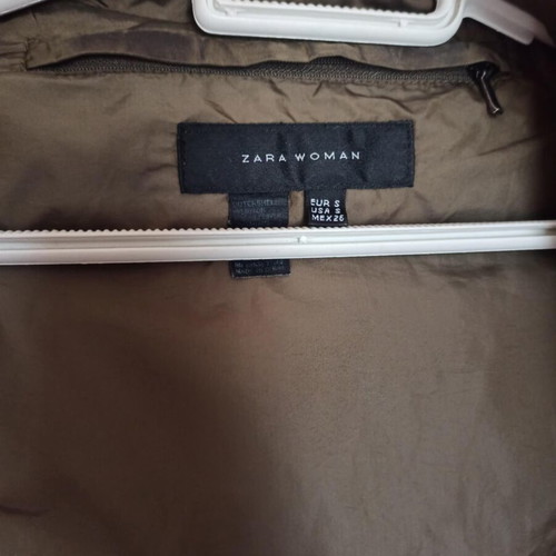 Zara women's jacket like new, size small, olive color
