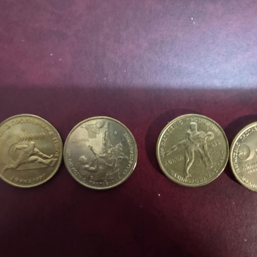 14 Greek commemorative coins 1974-2000