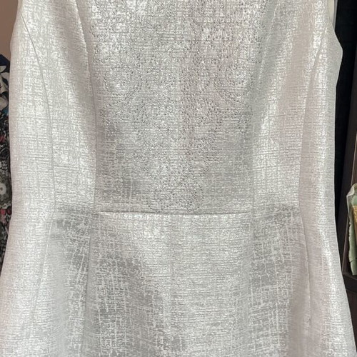 H&M elegant silver dress new, size M