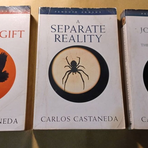 Carlos Castaneda books used, The Eagle's Gift, A Separate Reality, Journey to Ixtlan