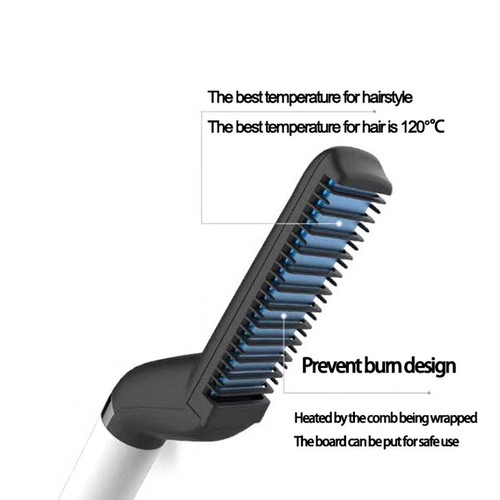 Men's Straightening Comb New for Hair and Beard