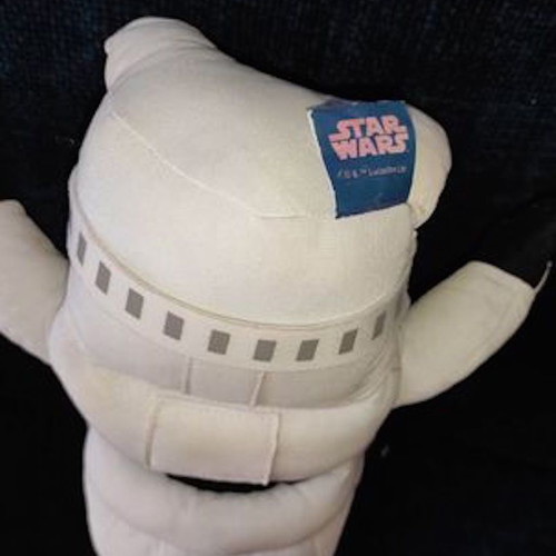 Star Wars Stormtrooper plush figure used 31 cm