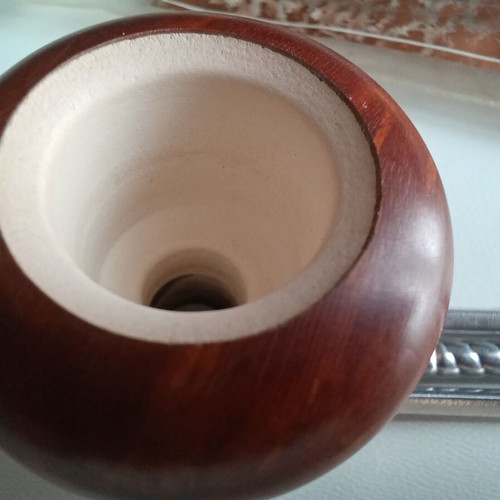 Vintage Falcon pipe made in England like new with meerschaum bowl