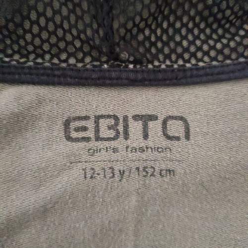 Evita cardigan for girl 12-13 years like new, gray-black