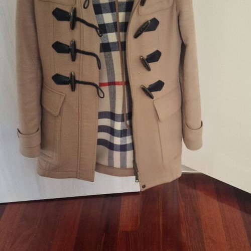 Burberry Montgomery coat like new, size S/36, beige
