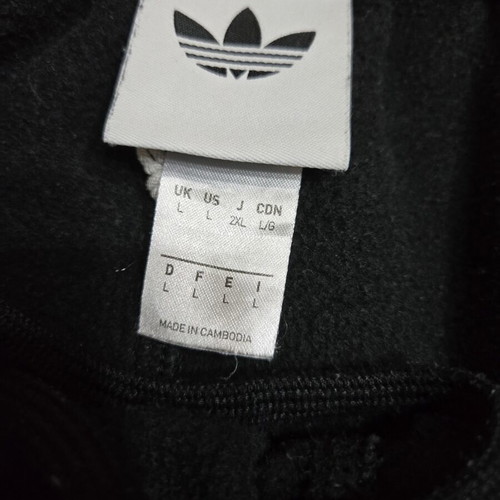 Adidas Originals Gothic black tracksuit pants, like new, size large