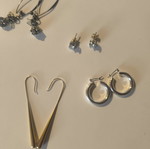 Earrings set like new, various styles