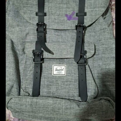 Herschel Little America backpack like new, gray