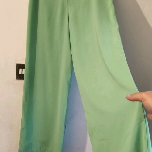 Sinsay pants new, mint color, size L with elastic waist