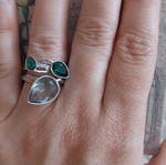Swarovski rings no52 like new