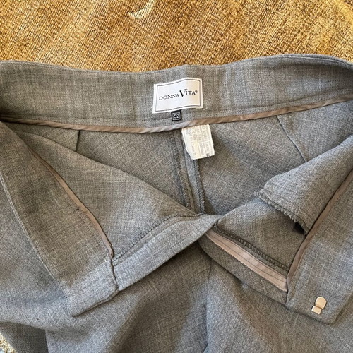 Branded Italian Pants New Linen and Viscose XL-XXL