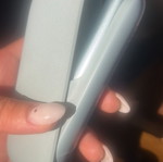 Iqos electronic cigarette with charging cable