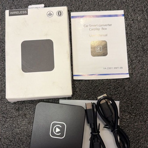 Autobox Wireless CarPlay Adapter SMT-9B new, 2-in-1 Android Auto