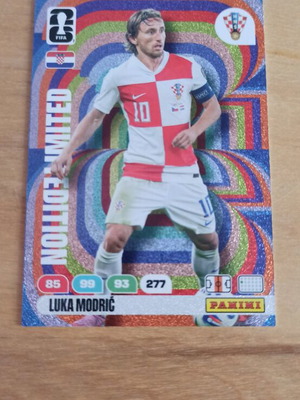 Luka Modric limited edition card like new