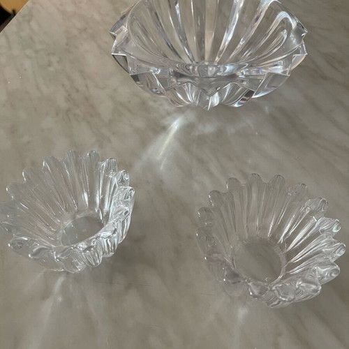 Orrefors Sweden crystal set Anniversary like new
