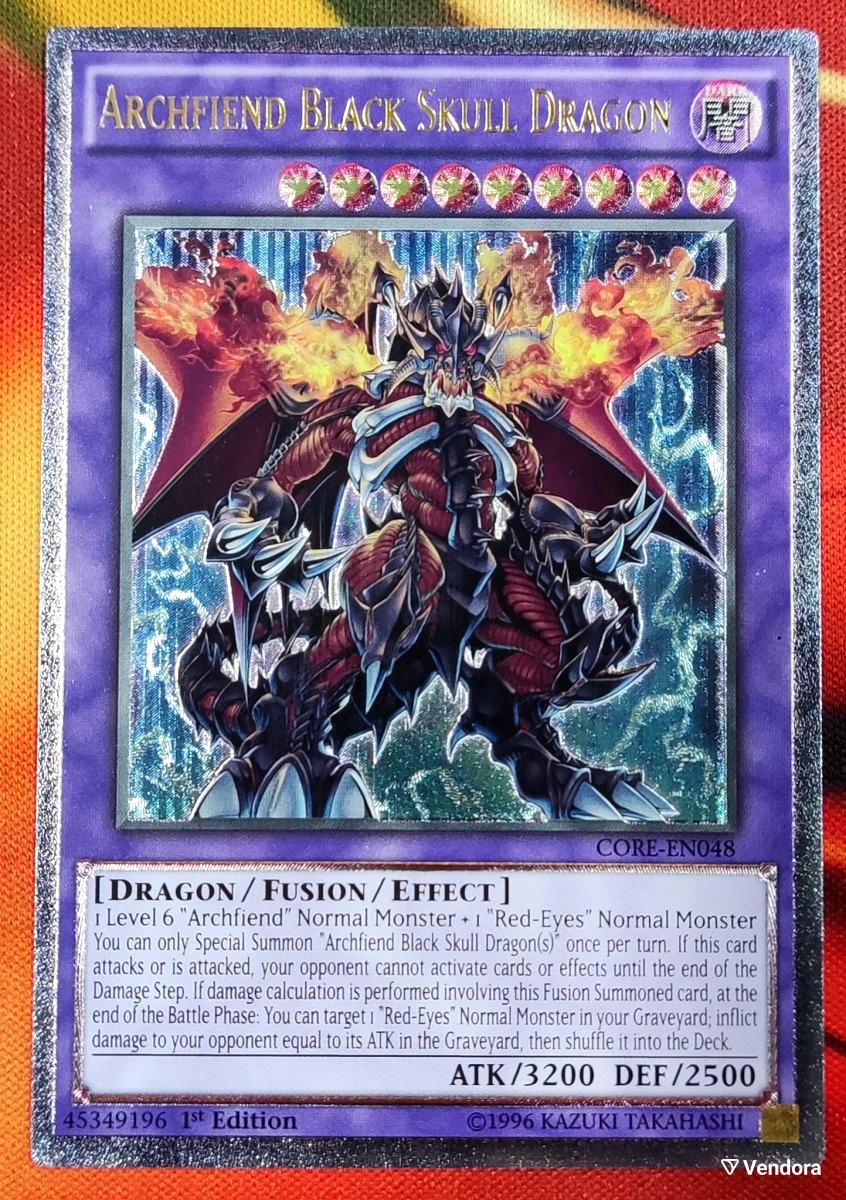 Horus the Black Flame Dragon LV8 - Ultimate - SOD-EN008 - Ultimate