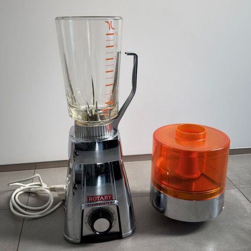 Steca Rotary vintage blender with Pyrex jug and chopper