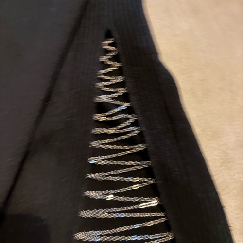 Diesel blue wool sweater like new with chains